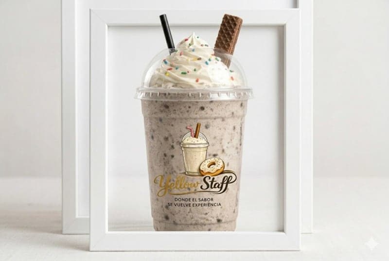 Malteada sabor galleta oreo